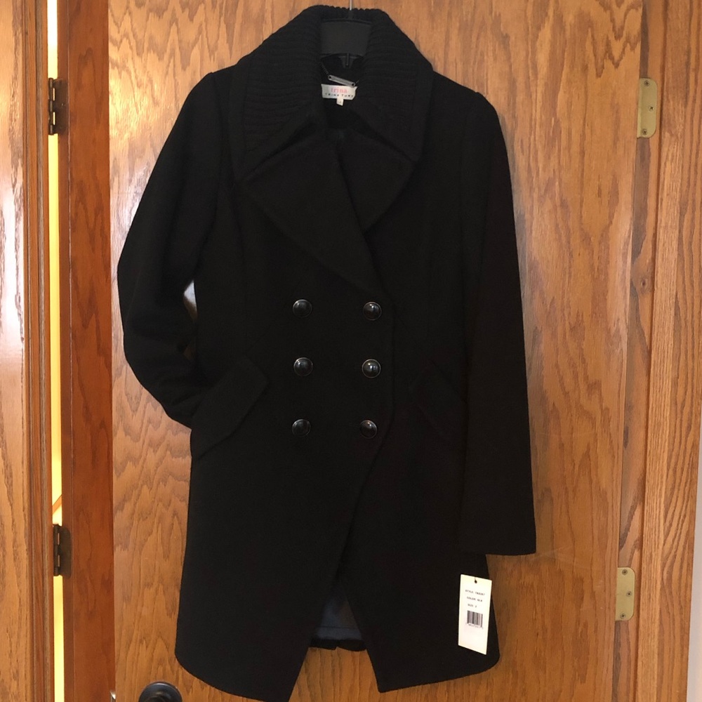NWT TRINA TURK Wool Coat Size 2